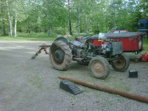 Fence post digger - engage!